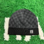 Louis Vuitton Petit Damier Black Beanie