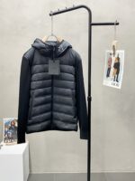 Moncler Big M patch Black Cardigan - Image 2