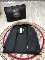 Canada Goose Carson Navy Jacket - Image 4