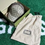 Gucci GG Mesh G Logo Khaki Hat