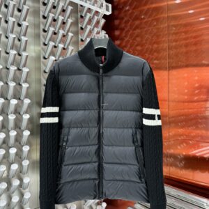 Moncler Knitted Black Cardigan