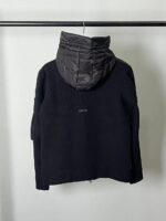 Moncler Knitted Detail Black Cardigan - Image 2
