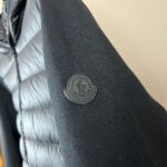 Moncler Black M Logo Black Cardigan - Image 3