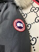 Canada Goose Bomber Grey Jacket - Image 5