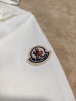 Moncler Mixed Media White Cardigan - Image 4