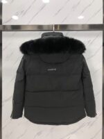 Moose Knuckles 3Q Black/Black Fur Jacket - Image 3