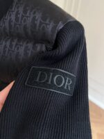 Christian Dior Oblique Blouson Black Cardigan - Image 4
