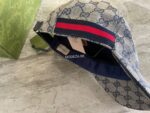 Gucci GG Canvas Navy Hat - Image 4