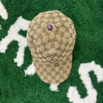 Gucci GG Limited Edition Purple Line Hat - Image 2