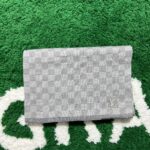 Louis Vuitton Petit Damier Grey Scarf (Fast Delivery 1-3 Days)
