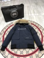 Canada Goose Bomber Navy Jacket - Image 2