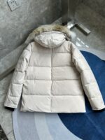 Canada Goose Wyndham White Jacket - Image 3