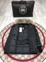 Canada Goose Expedition Parka Black Jacket - Image 4