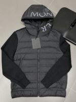 Moncler Big M patch Black Cardigan