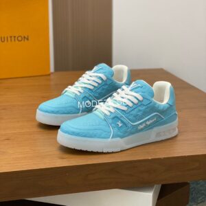 Louis Vuitton Mini Light Blue Monogram Trainer