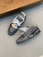 Louis Vuitton Mini Monogran Dark Grey Trainer - Image 3