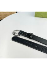 Gucci GG Signature Leather Black Belt #1 - Image 3