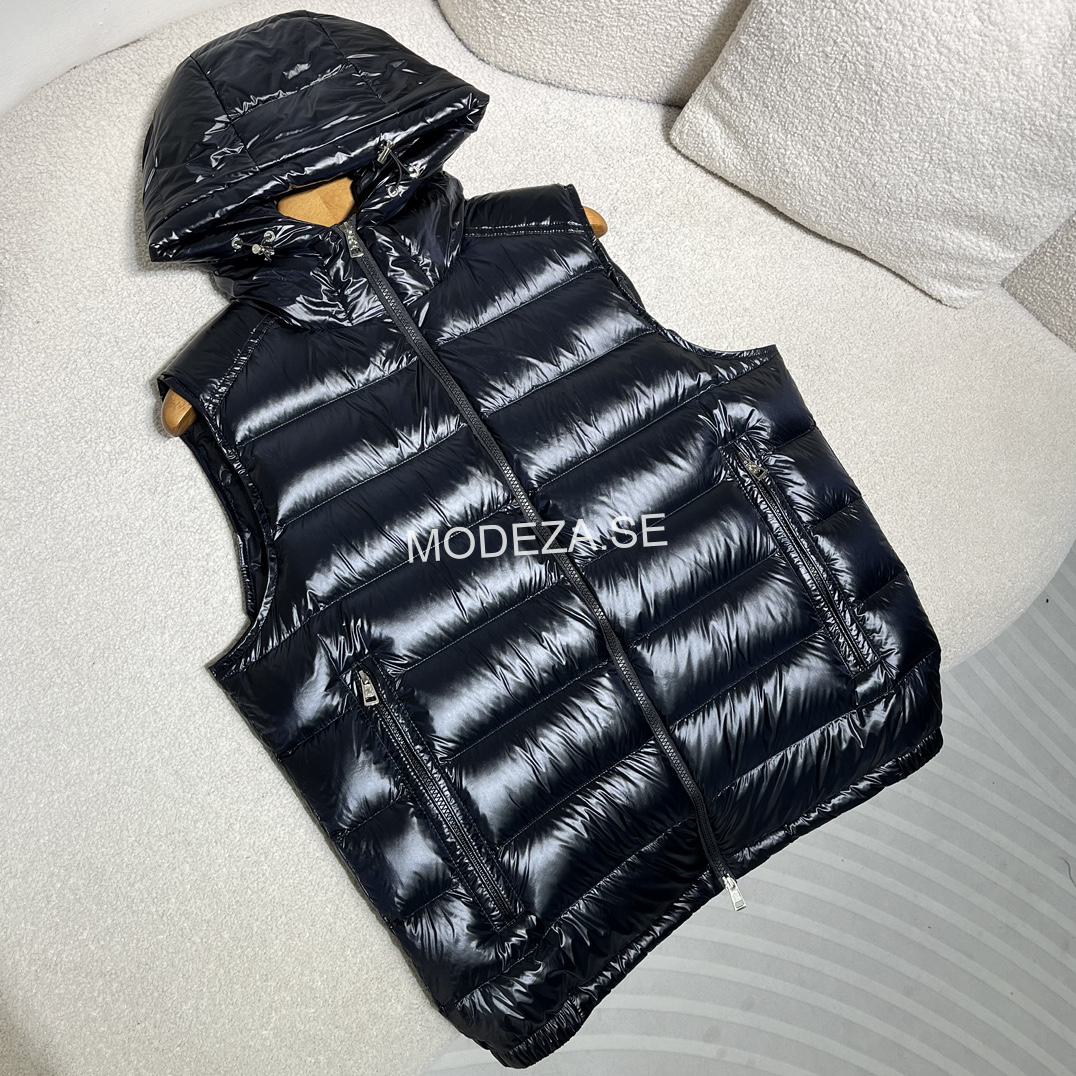 120241ec Moncler Barant Down Black Vest - Image 1
