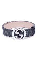 Gucci GG Supreme Black Belt With G Buckle #2 - Image 2