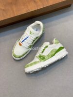 Louis Vuitton Green Monogram Trainer - Image 2