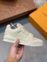 Louis Vuitton Clean Beige Trainer - Image 3