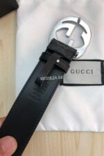 Gucci GG Supreme Black Belt With G Buckle #1 - Image 4
