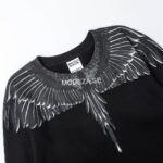 Marcelo Burlon Black Sweatshirt Black Wings - Image 3