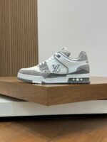 Louis Vuitton Pearls Grey Trainer - Image 3