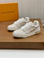 Louis Vuitton Fabric Beige Trainer