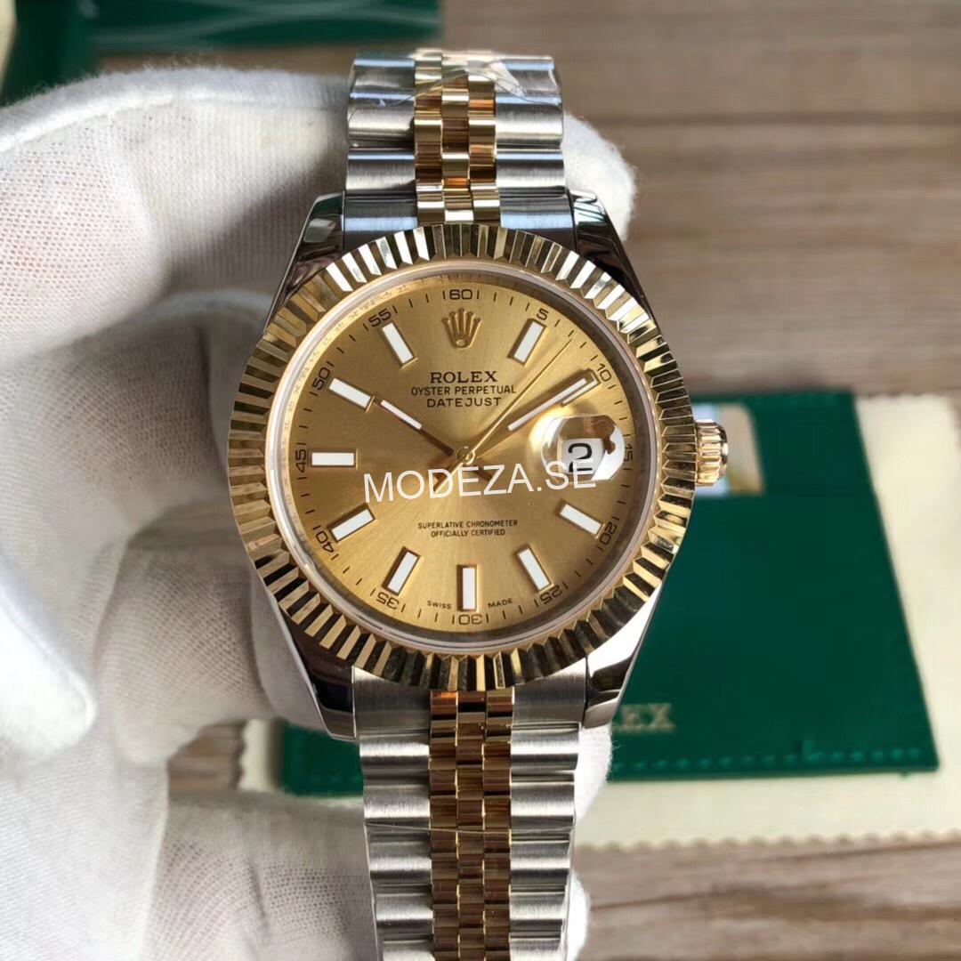 3d2e11b1 Rolex Datejust Gold/Gold Dial 41mm - Image 1