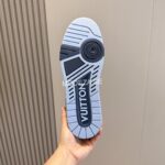 Louis Vuitton Mixed Navy Color Trainer - Image 3
