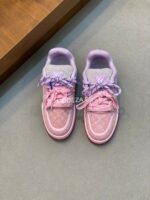 Louis Vuitton Mini Monogran Mixed Pink Trainer - Image 2