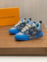 Louis Vuitton Skate Blue Sneakers