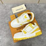 Louis Vuitton Maxi Yellow/White Trainer - Image 2