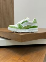 Louis Vuitton Green Monogram Trainer - Image 3