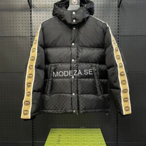 Gucci GG Jacquard Nylon Black Jacket