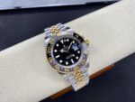 Rolex GMT-Master II Silver/Gold Black Dial