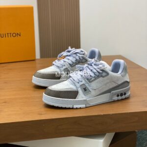 Louis Vuitton Maxi Double String Brown/White Trainer
