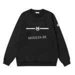 Moncler Logo Black Sweatshirt #1