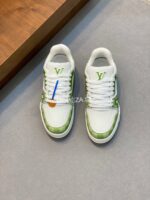 Louis Vuitton Green Monogram Trainer - Image 4