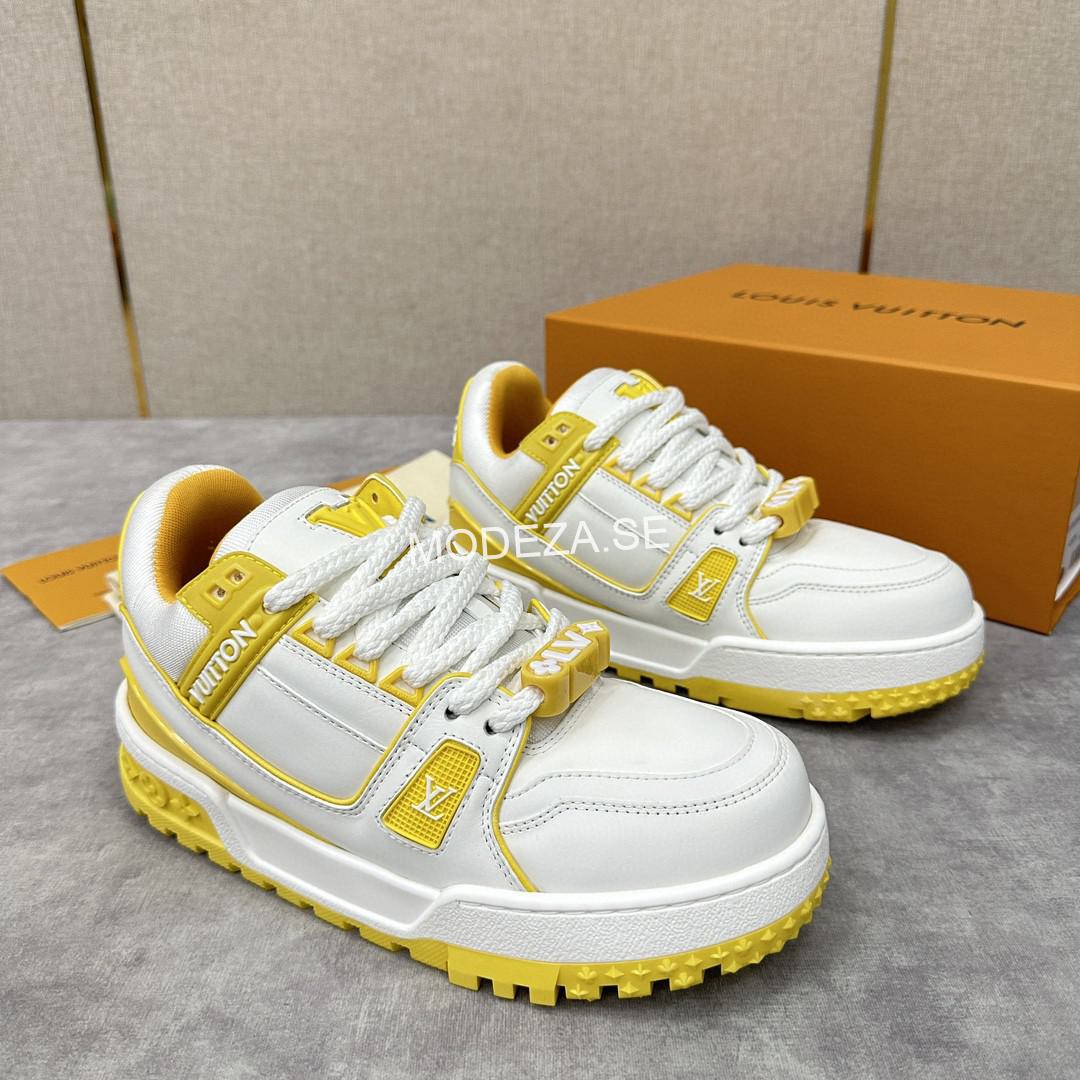 7c59e73d Louis Vuitton Maxi Yellow/White Trainer - Image 1