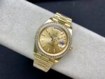 Rolex Day-Date Gold with Stones - Image 2