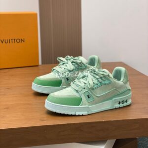 Louis Vuitton Maxi Double String Green Trainer