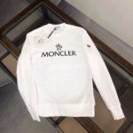 Moncler Logo White Sweatshirt #1