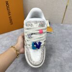 Louis Vuitton Snake Toys Leather White Trainer - Image 3