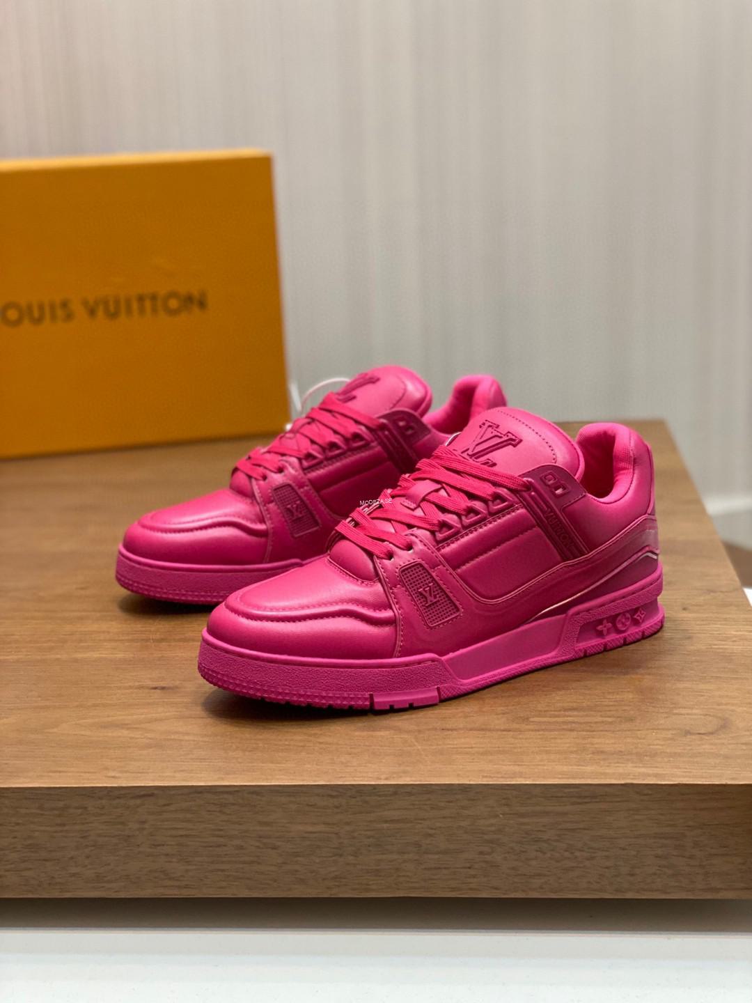 836b9e1d Louis Vuitton Clean Pink Trainer - Image 1