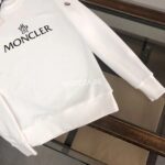 Moncler Logo White Sweatshirt #1 - Image 5