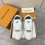 Louis Vuitton Maxi Grey/White Trainer - Image 2