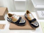 Burberry Checked Lace-up Sneakers - Image 3