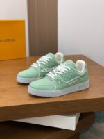 Louis Vuitton Mini Light Green Monogram Trainer